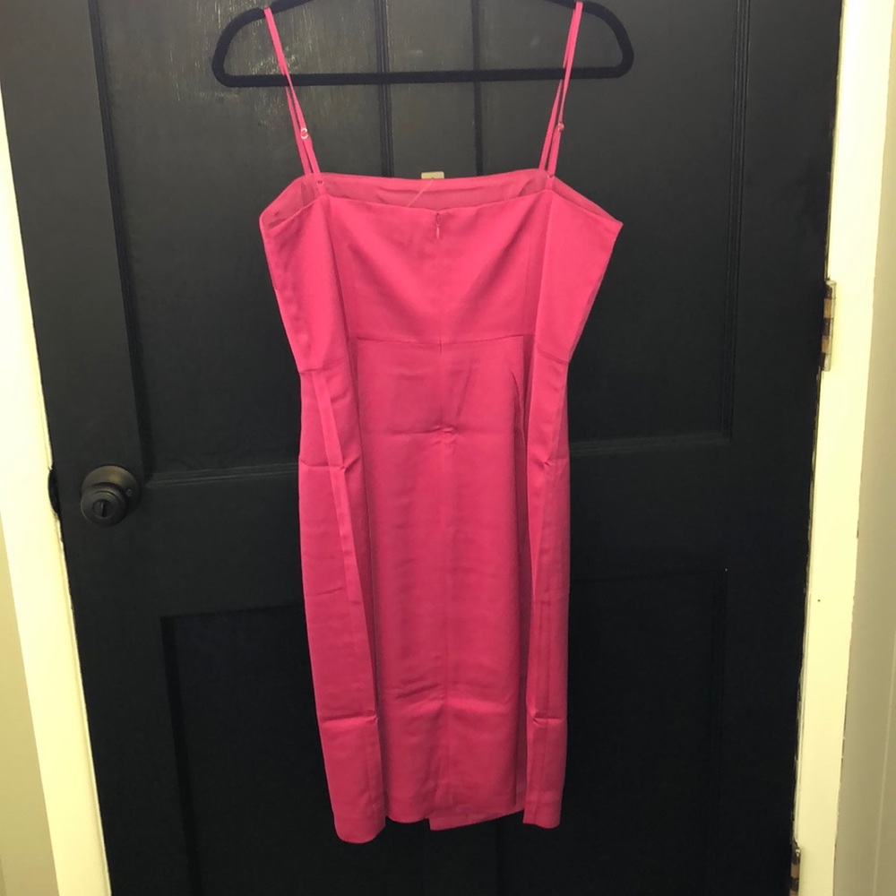 J. Crew NWT crisp berry satin dress🔥😍💃🔥 - Picture 8 of 8